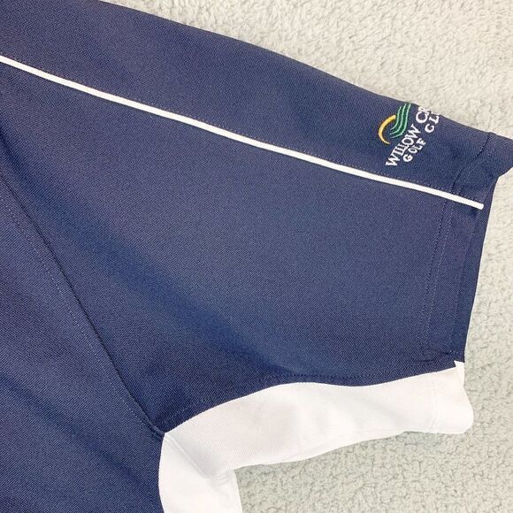 FootJoy Shirt Men Extra Large Blue White Golf Polo Golfer Preppy Casual Rugby FJ - Picture 4 of 11